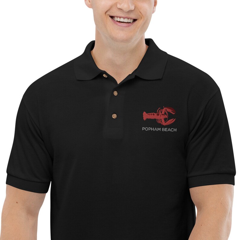 Lobster Embroidered Polo Shirt