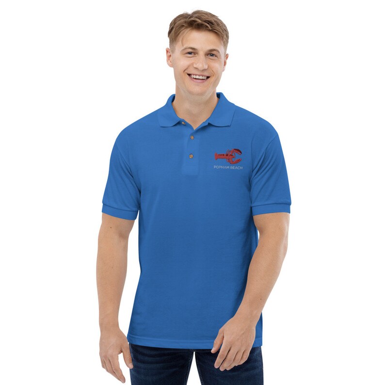 Lobster Embroidered Polo Shirt