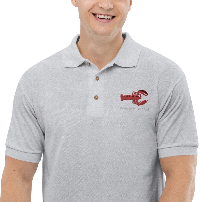 Lobster Embroidered Polo Shirt