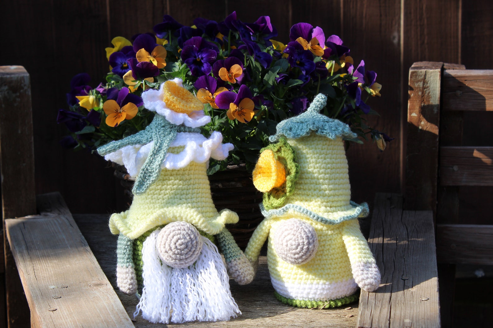 Handmade crochet spring daffodil gnome set approximately 20cm  etsy Handmade crochet spring daffodil gnome set approximately 20cm  etsy
