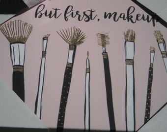 Make Up Studio Decor Etsy