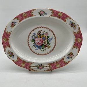 Royal Albert Lady Carlyle oval plate