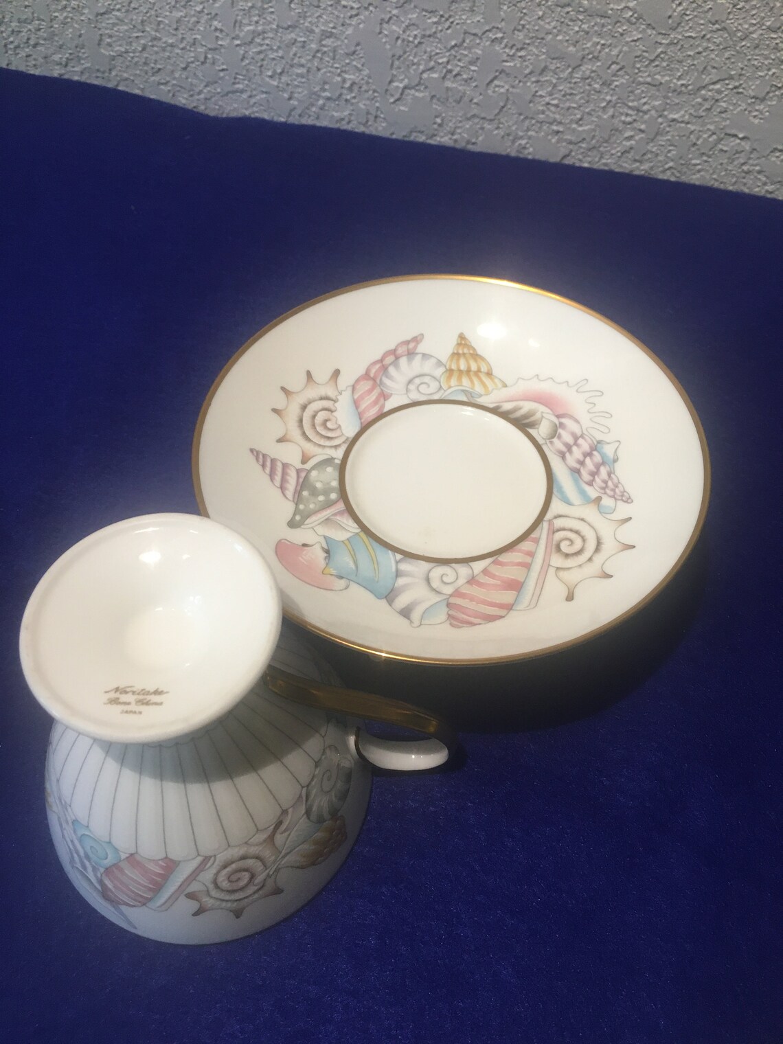 Noritake tea cup and saucer Etsy