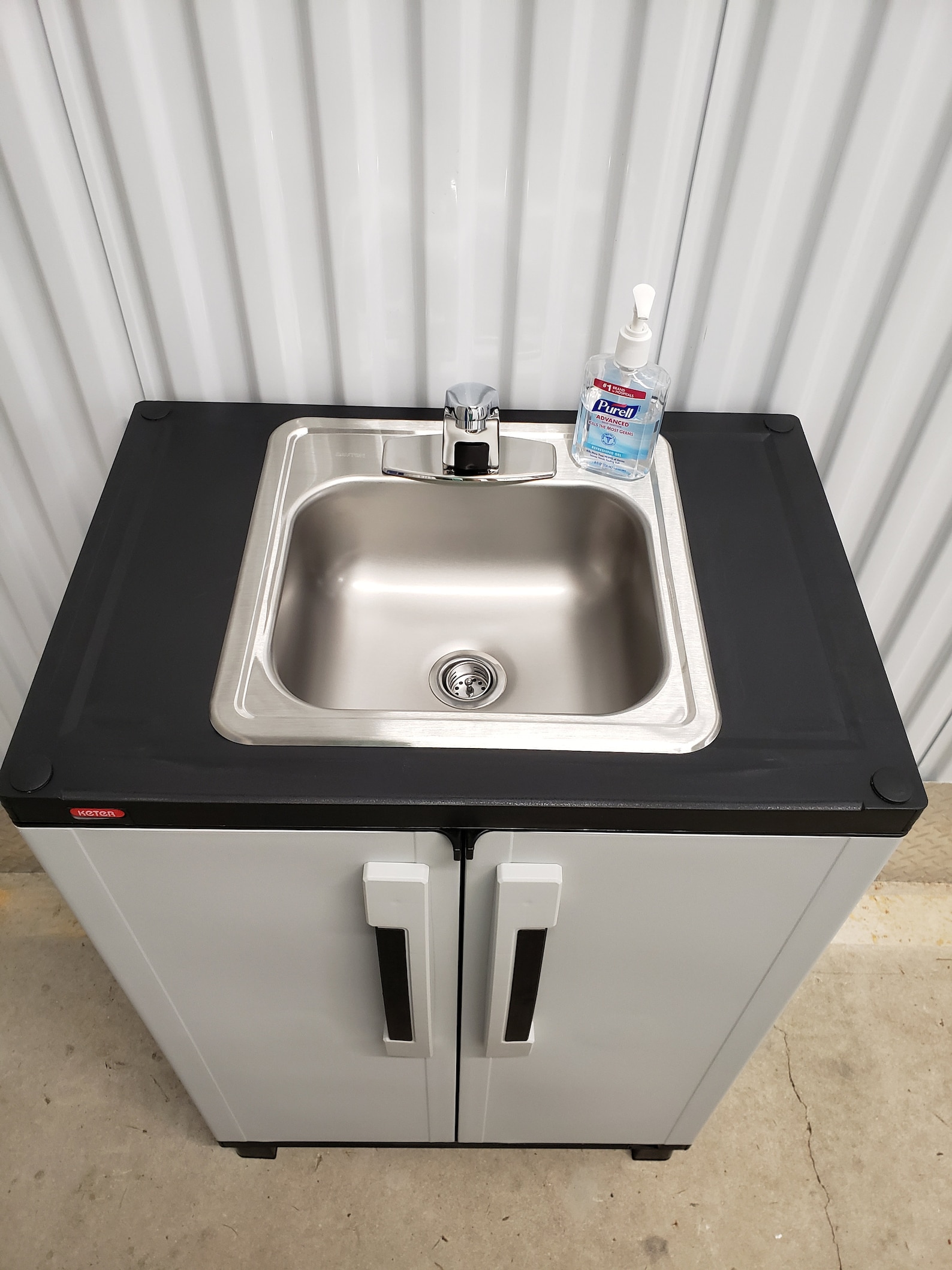 Portable sink NSF Self contained Hot & cold Water with Etsy
