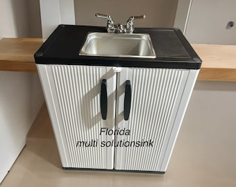 Portable Handwash Sink Self Contained - Cold Water Only - 110V