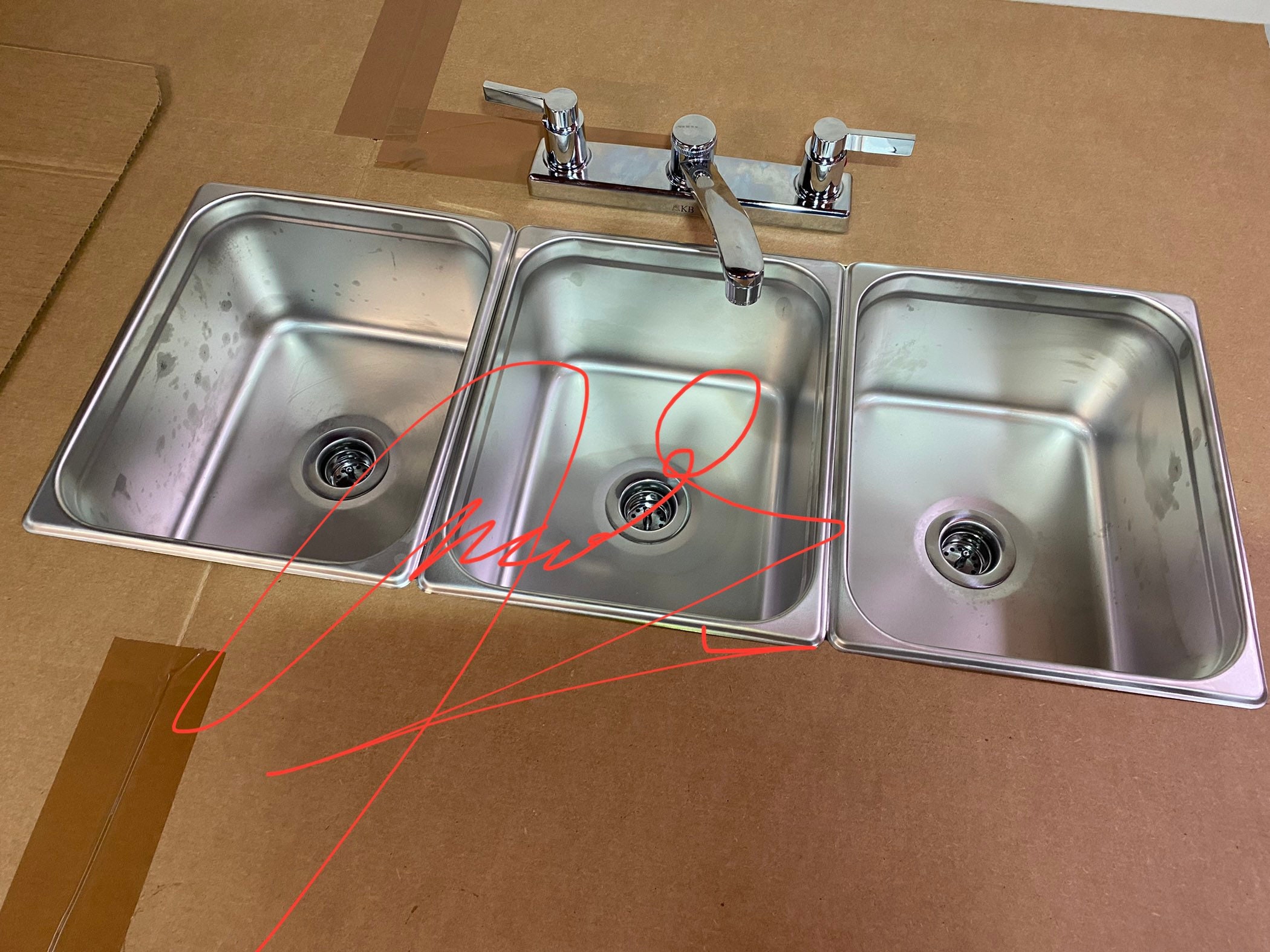 Three Compartment Sink for sale 108 ads for used Three Compartment Sinks