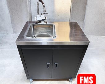 Stainless Steel portable Sink Station for daycare farmers market