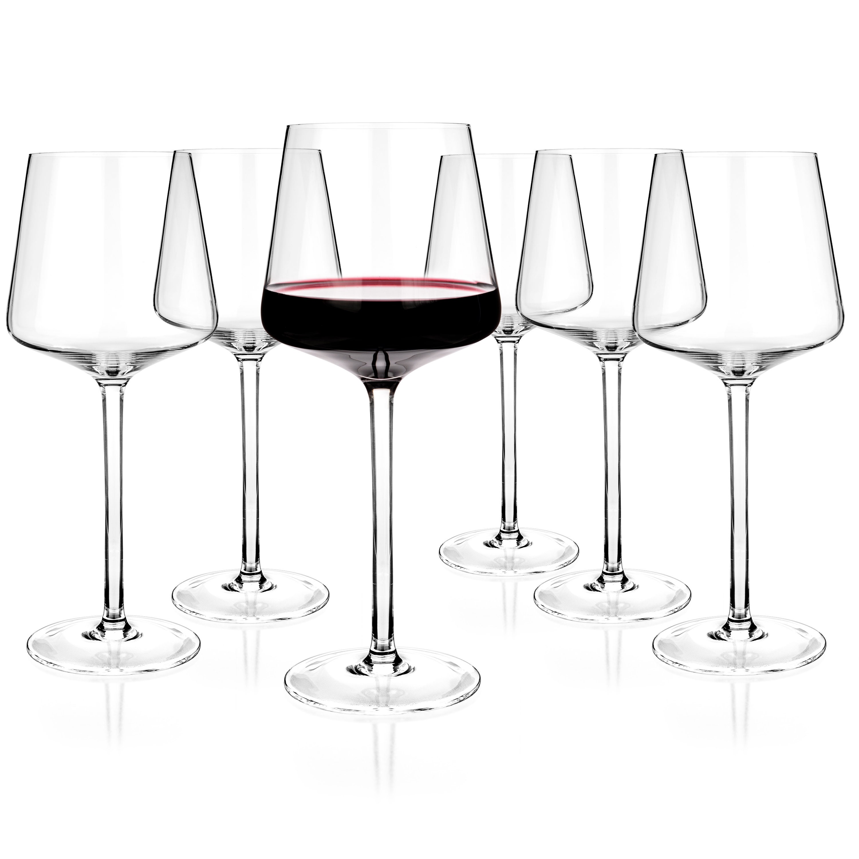 Crystal Wine Glasses Set 1/2, Red White Wine Large Glasses- 10.82-oz - 1 Pc  (with Gift Box） 
