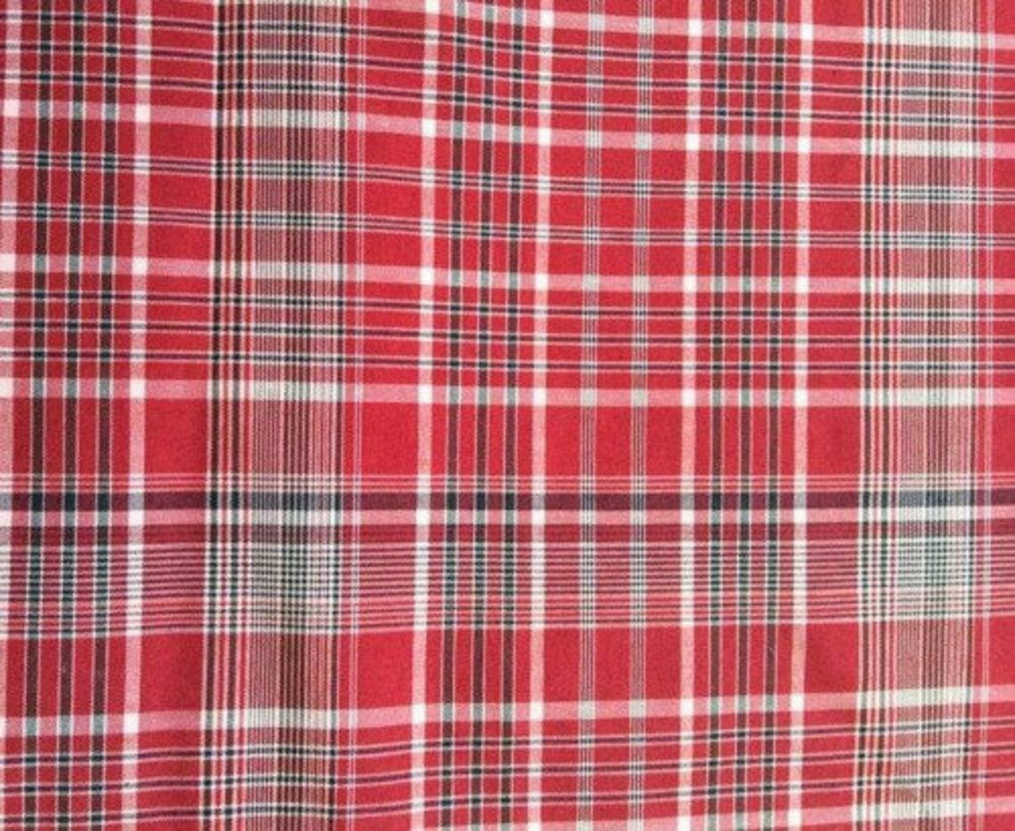 Versatile Red Fabric Yards Traditional Jamaican Bandana Etsy