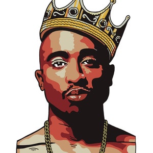Tupac Tupac Shakur 2pac PNG Digital File Clipart - Etsy
