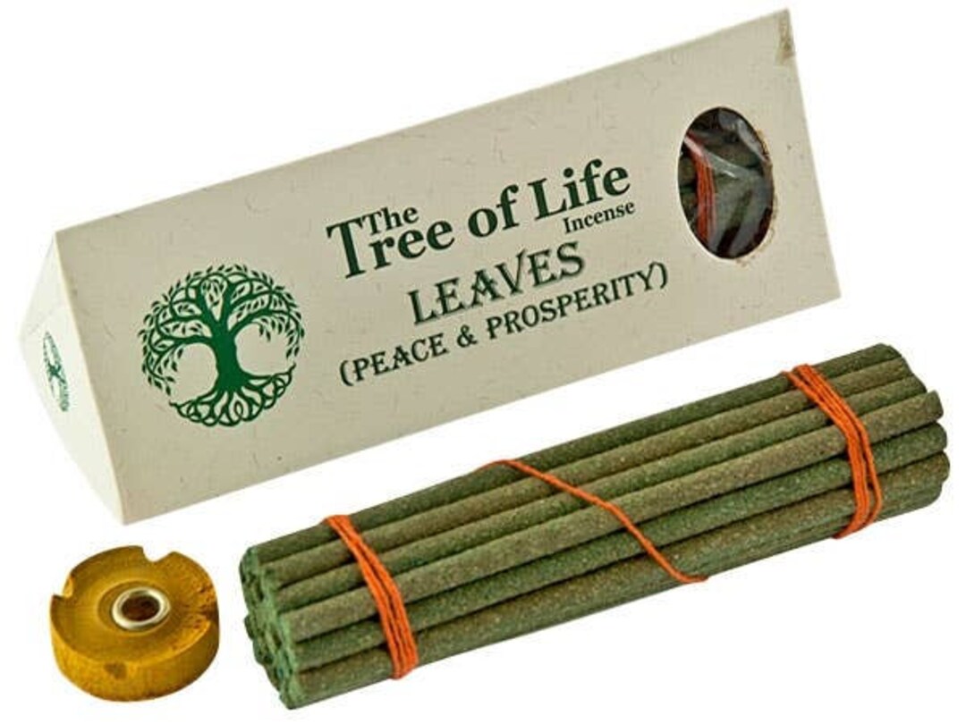 6 Packs the Tree of Life Incense LEAVES Peace & Prosperity Etsy