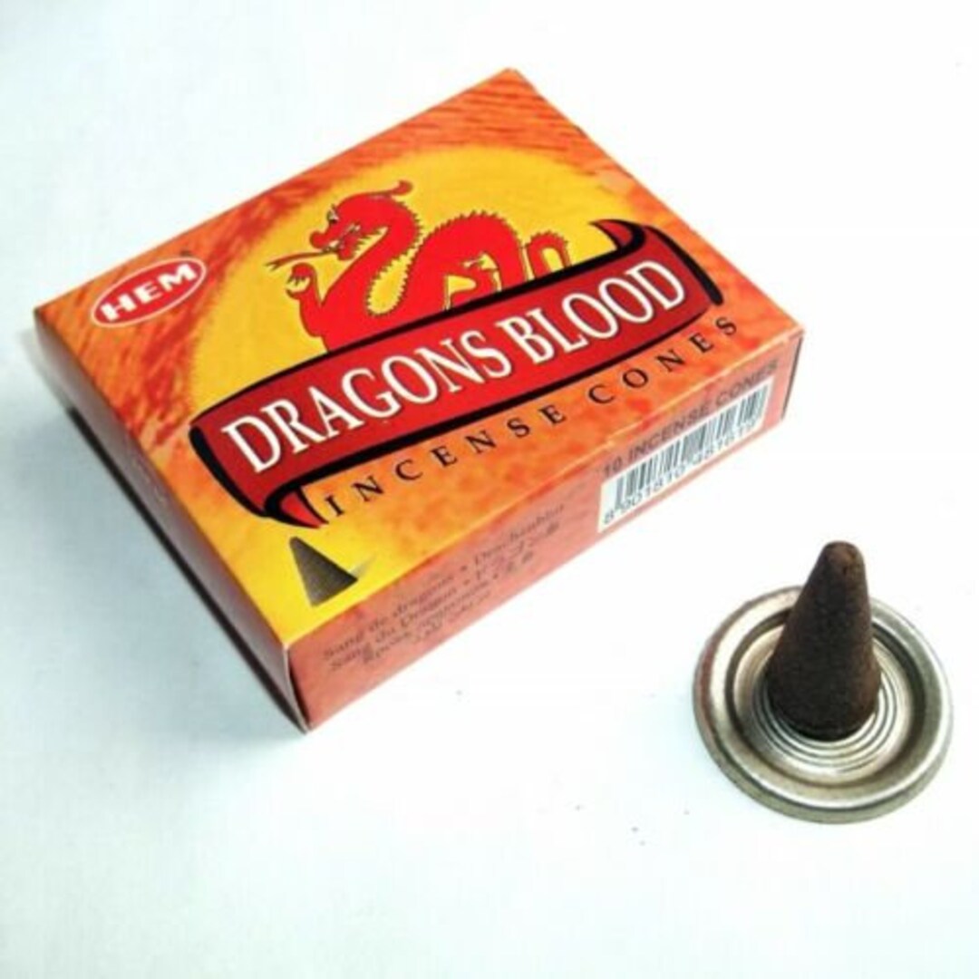 Dragons Blood Hem Incense Cones Bulk Pick Etsy