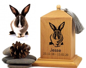 rabbit ashes casket