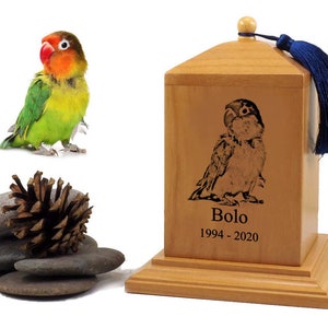 Cremation Bird, Bird Urn, Custom bird Urn,Urn for bird, Memorial Custom Urn for bird,Custom bird urns, Custom  bird Urn, Cremation2 - 25 lbs