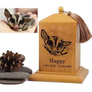 customize sugar glider , sugar glider cremation , sugar glider Urn, Custom sugar glider Urn, Pet Memorial, Pet urn , sugar glider keepsake
