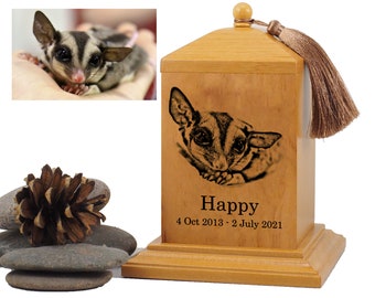 customize sugar glider , sugar glider cremation , sugar glider Urn, Custom sugar glider Urn, Pet Memorial, Pet urn , sugar glider keepsake