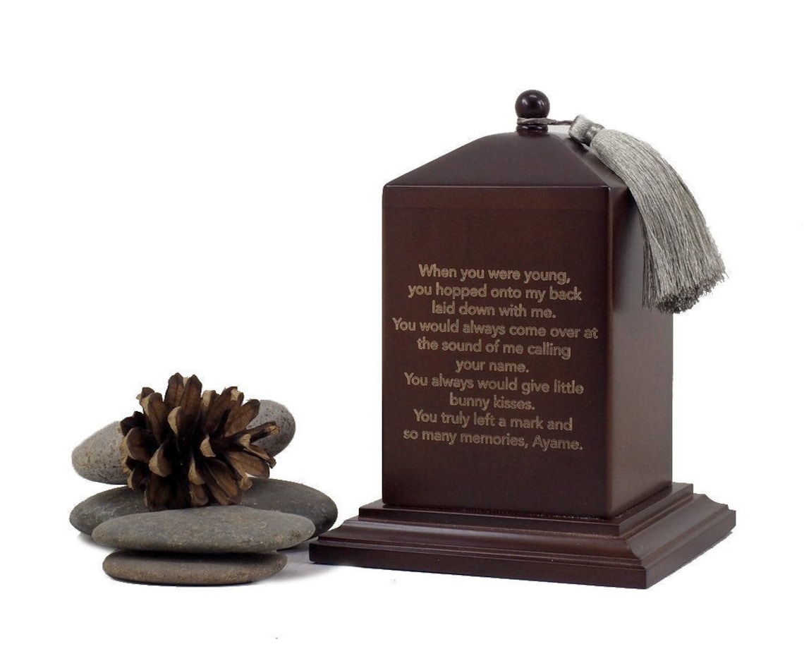 Customized Text Keepsake Cremation Urn Ash Urns With Etsy