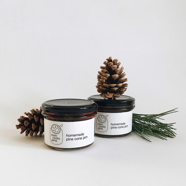 Handmade natural pine cone jam made in Ukraine Unique gift. The largest assortment of products with pine cones