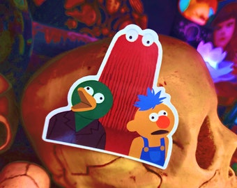 ﾍ(･_| THERES 3 OF UNS | Don't hug me iM scared | großer Aufkleb |````"
