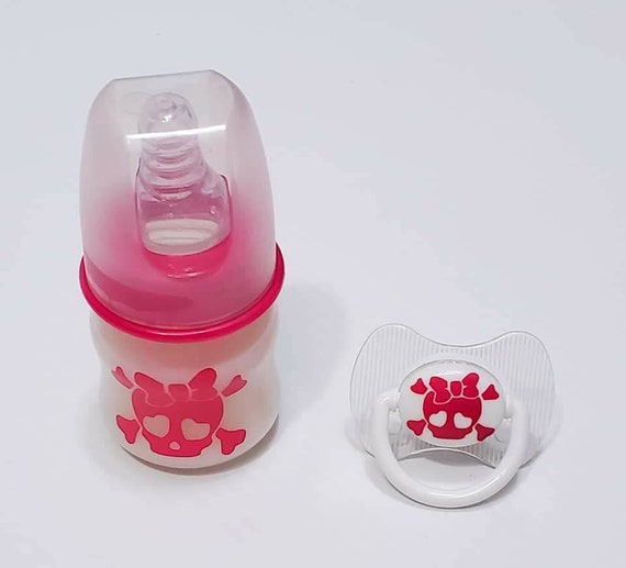 Rebel Skulls Adult Baby Bottle