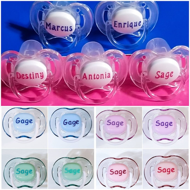 Personalized Reborn Or Silicone Doll Pacifier