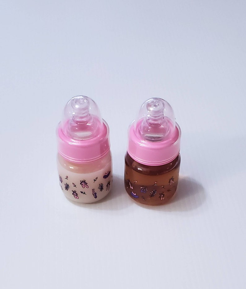 TWO Sealed Preemie Reborn Baby Bottles With No Hole Nipples Etsy