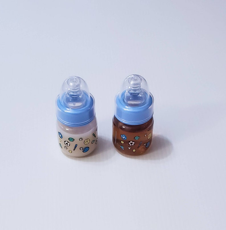 TWO Sealed Preemie Reborn Baby Bottles With No Hole Nipples Etsy