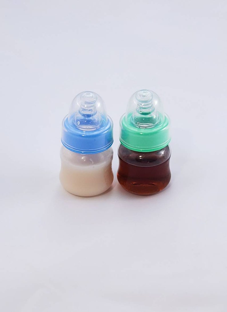 TWO Sealed Preemie Reborn Baby Bottles With No Hole Nipples Etsy