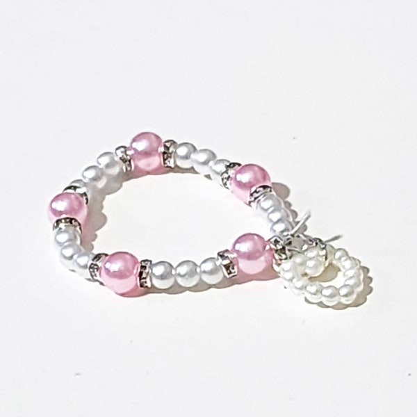 Beaded Reborn Baby Stretch Charm Bracelet