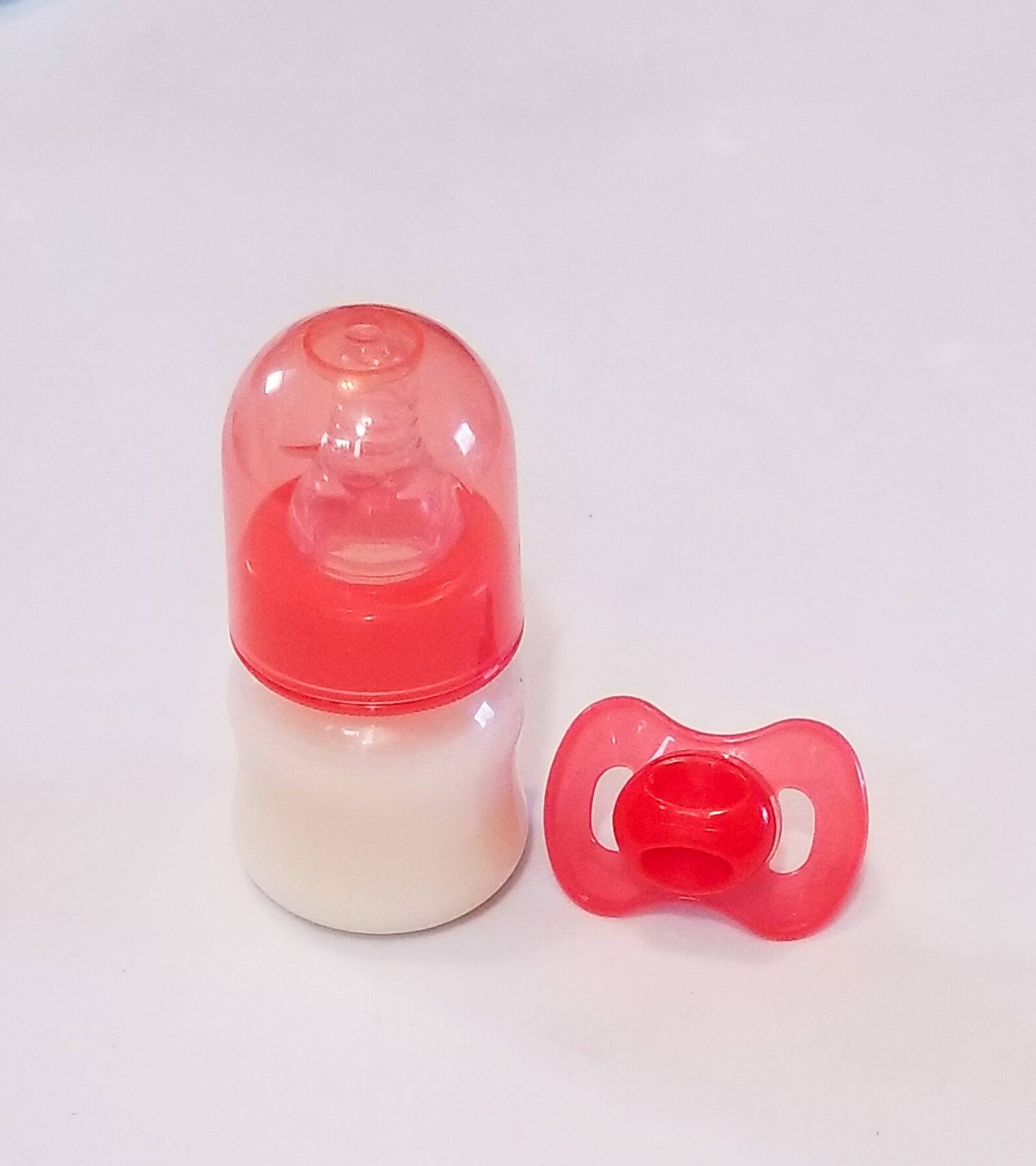 1 Sealed Red 2oz Preemie Newborn Reborn Baby Bottle With No Etsy