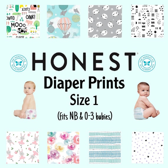 HONEST Diapers for NB & 0-3 Mo Reborn/silicone Babies 