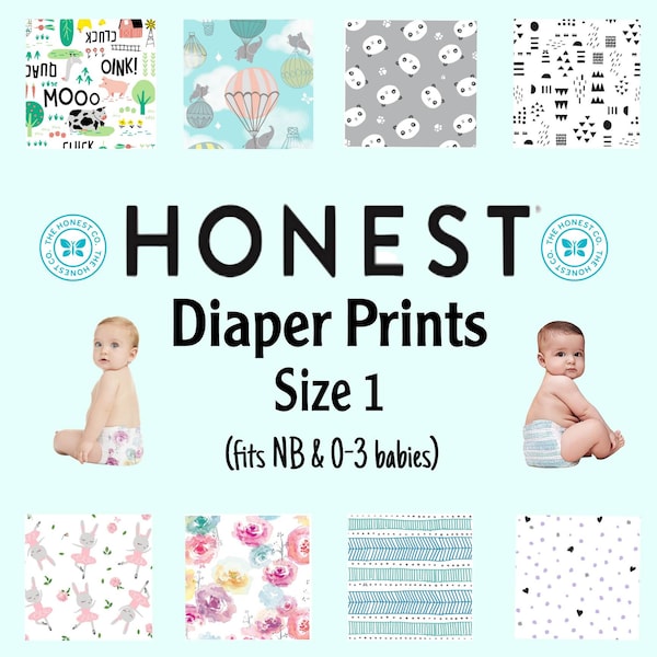 HONEST Diapers For NB & 0-3 mo Reborn/Silicone Babies