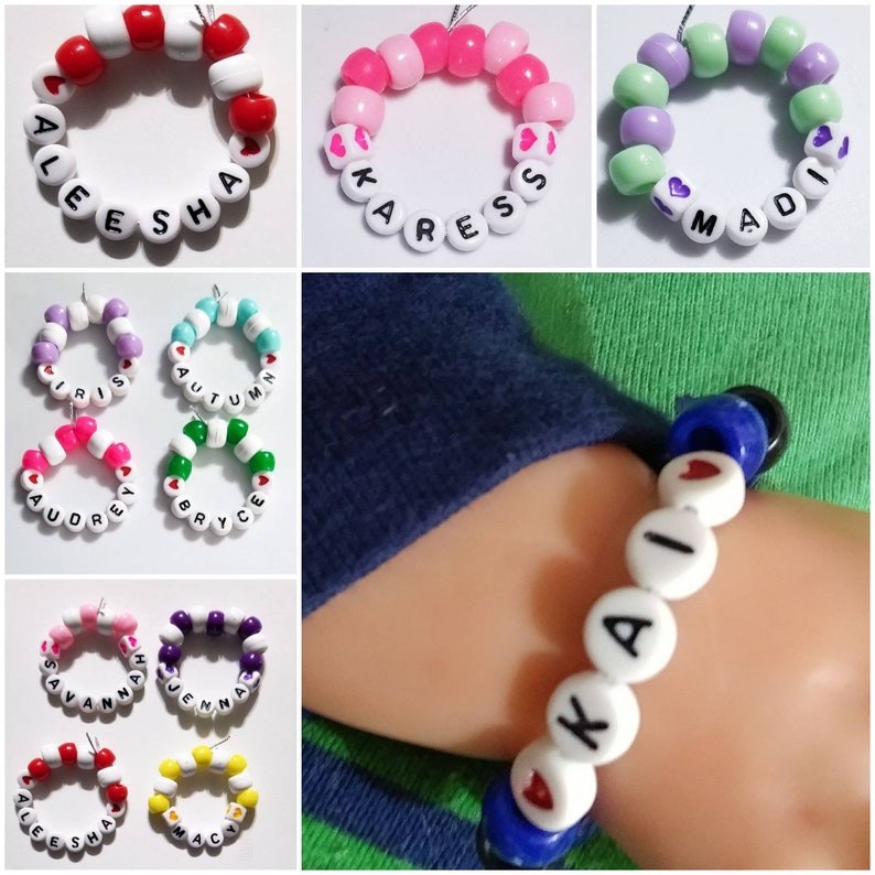 Personalized Reborn Name Bracelet - You Choose Color(s)!