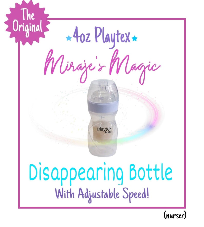 The Original Miraje's Magic Disappearing Bottle Nurser image 2