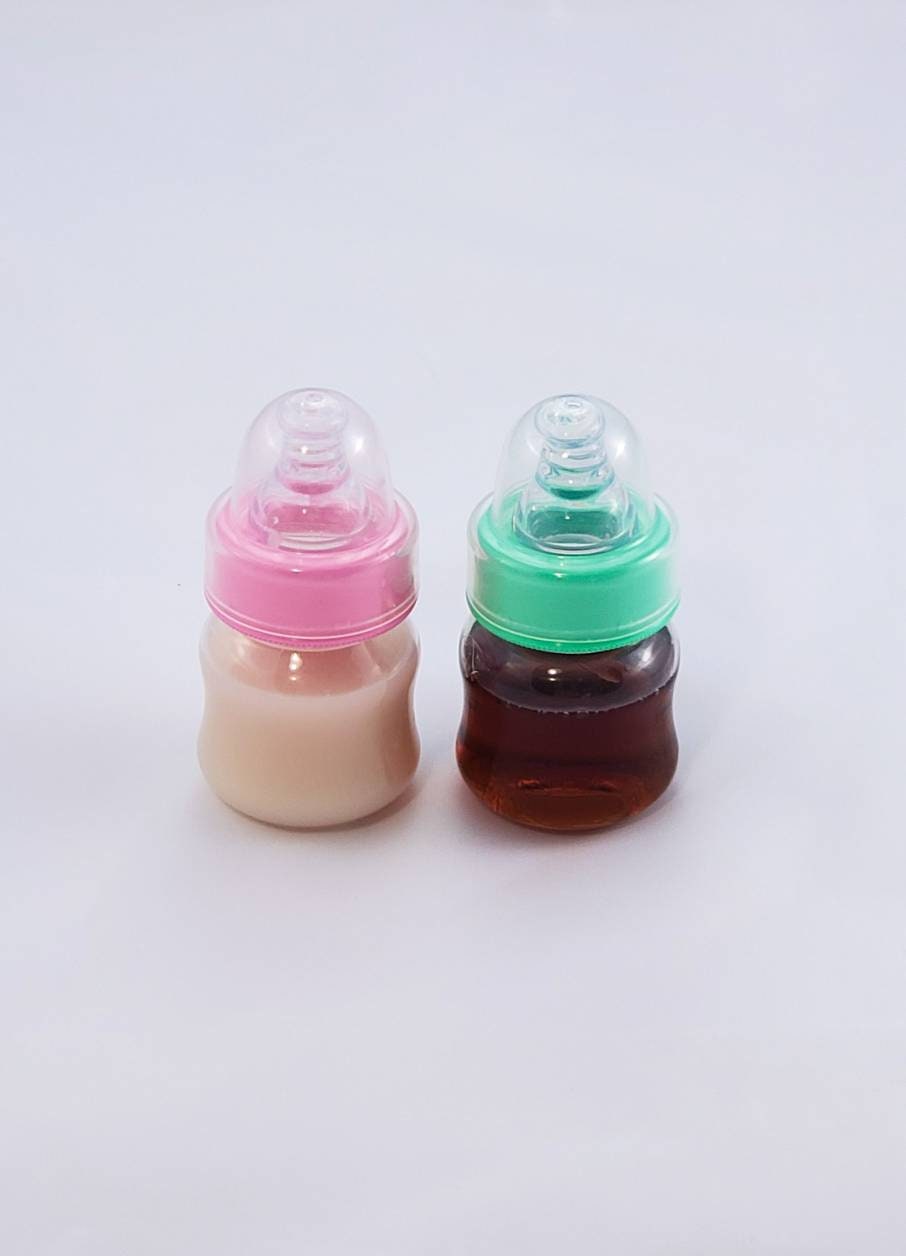 TWO Sealed Preemie Reborn Baby Bottles With No Hole Nipples Etsy