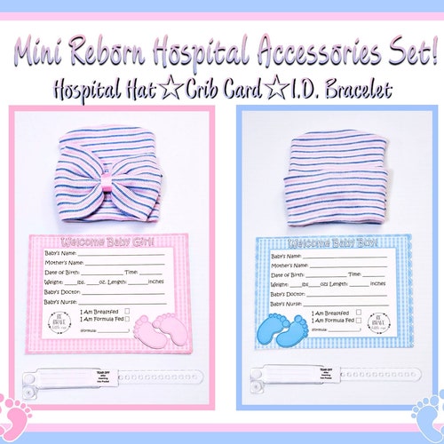 Reborn/silicone Baby Girl Accessories Set More Colors Etsy