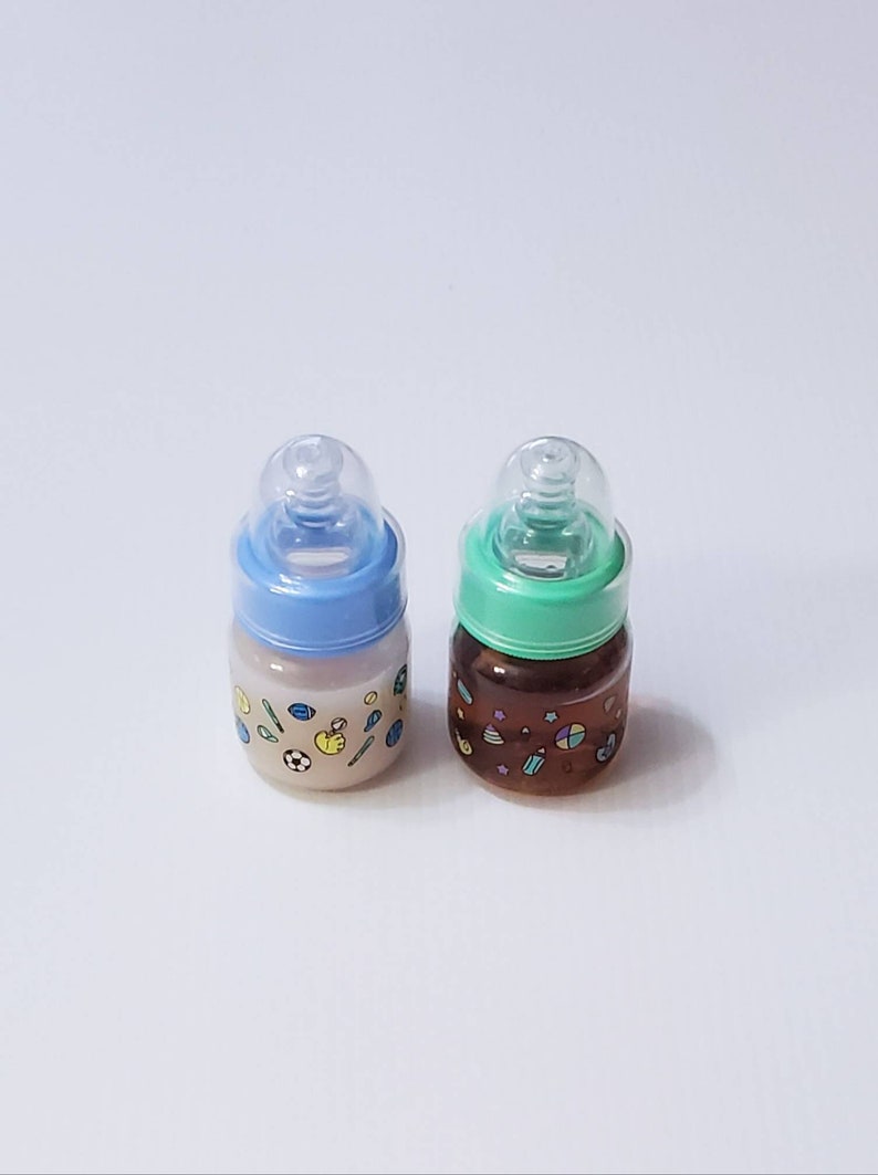 TWO Sealed Preemie Reborn Baby Bottles With No Hole Nipples Etsy