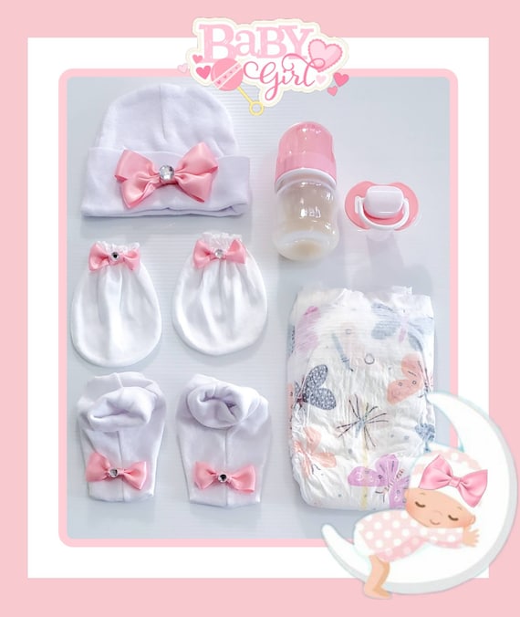 Conjunto de accesorios para bebé niña Reborn/Silicona Más colores  disponibles -  México