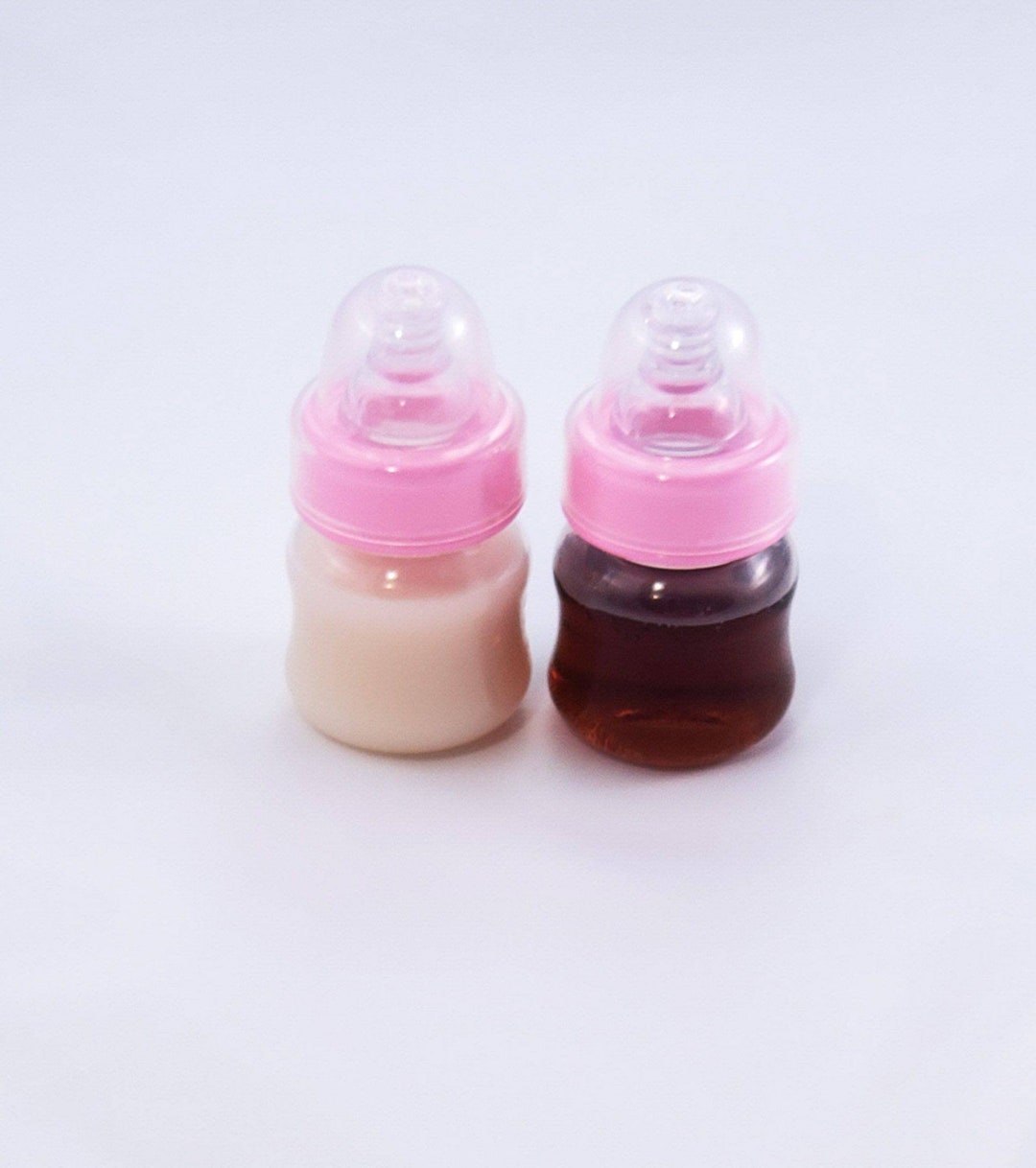 TWO Sealed Preemie Reborn Baby Bottles With No Hole Nipples Etsy
