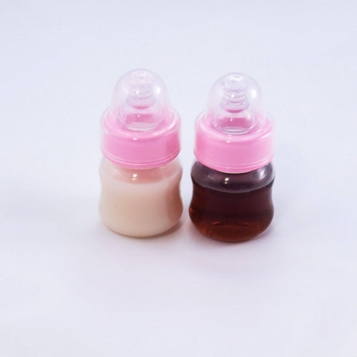 TWO Sealed Preemie Reborn Baby Bottles With No Hole Nipples Etsy