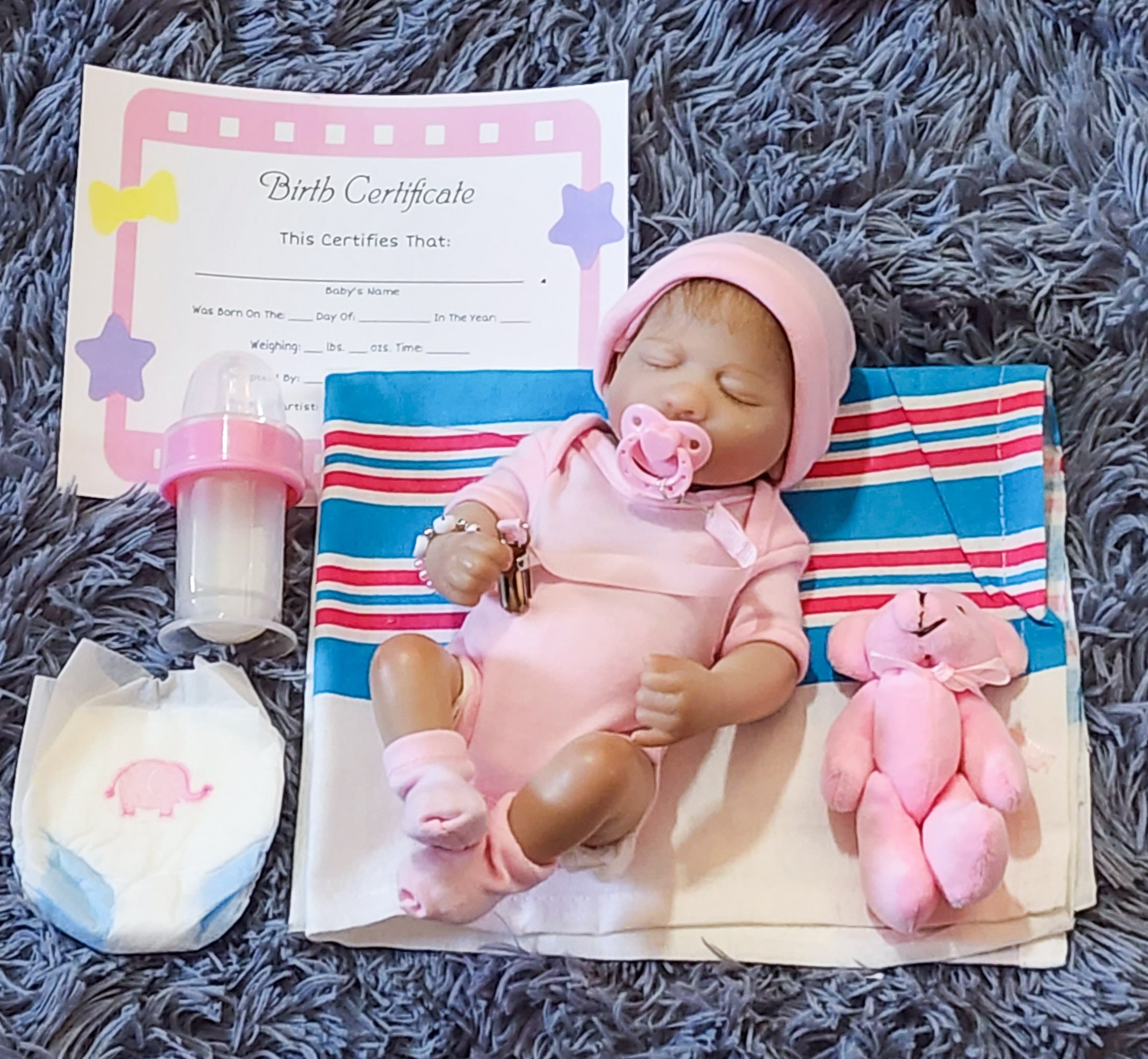 8 Mini 4 Reborn Baby Dolls -Lifelike Realistic Tiny Babies with Clothes