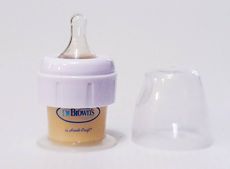 Micro-preemie Dr.Brown's 15cc Reborn/Silicone Baby Bottle | Etsy