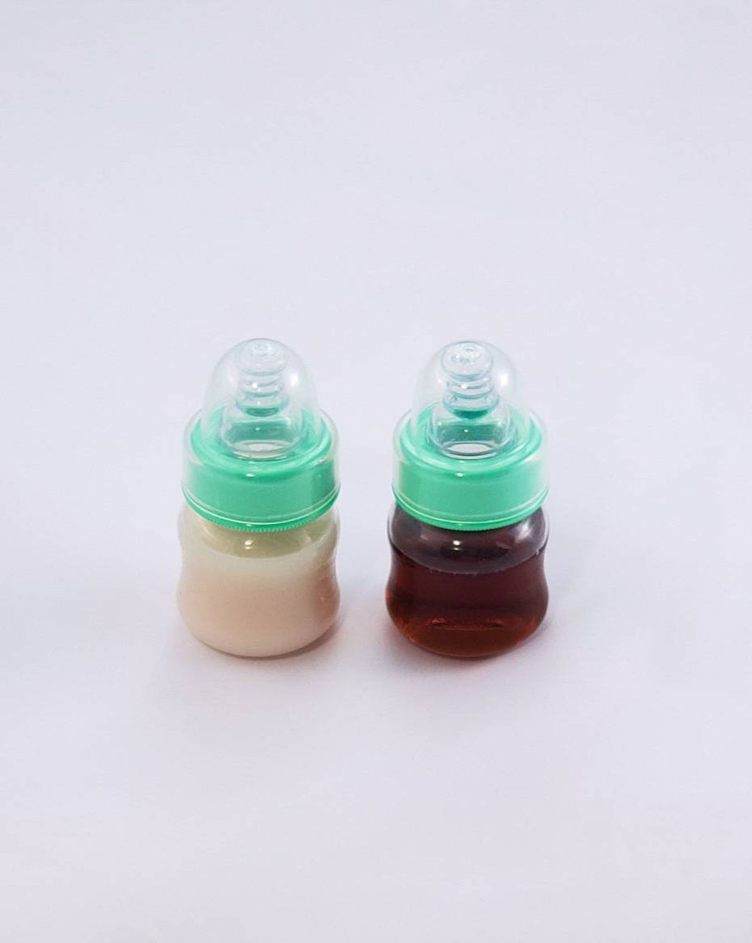 TWO Sealed Preemie Reborn Baby Bottles With No Hole Nipples Etsy