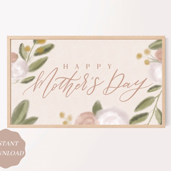 Mother's Day Picture Frame TV Art, Frame TV Art, Mother's Day Art, Mother's Day Banner, Frame TV Mother's Day, Samsung Art Mother's Day