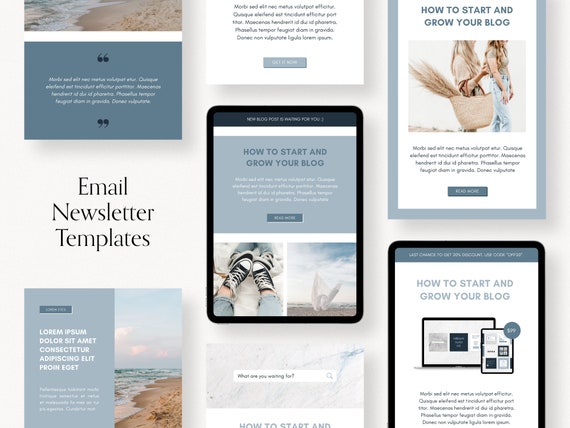 Email newsletter templates