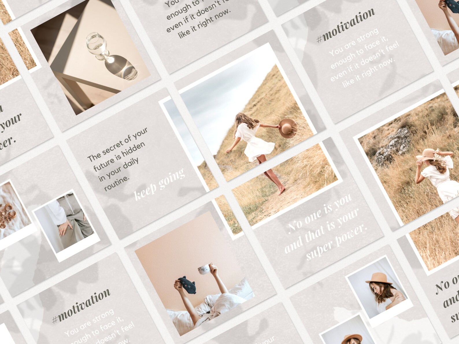Instagram Puzzle Template for Canva Canva Template, Puzzle Feed, Post ...