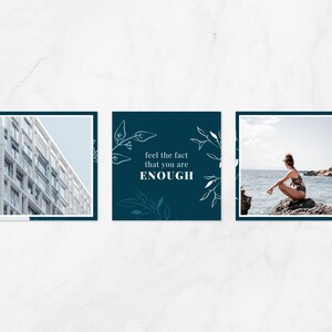 Instagram Puzzle Template for Canva Instagram Template | Etsy
