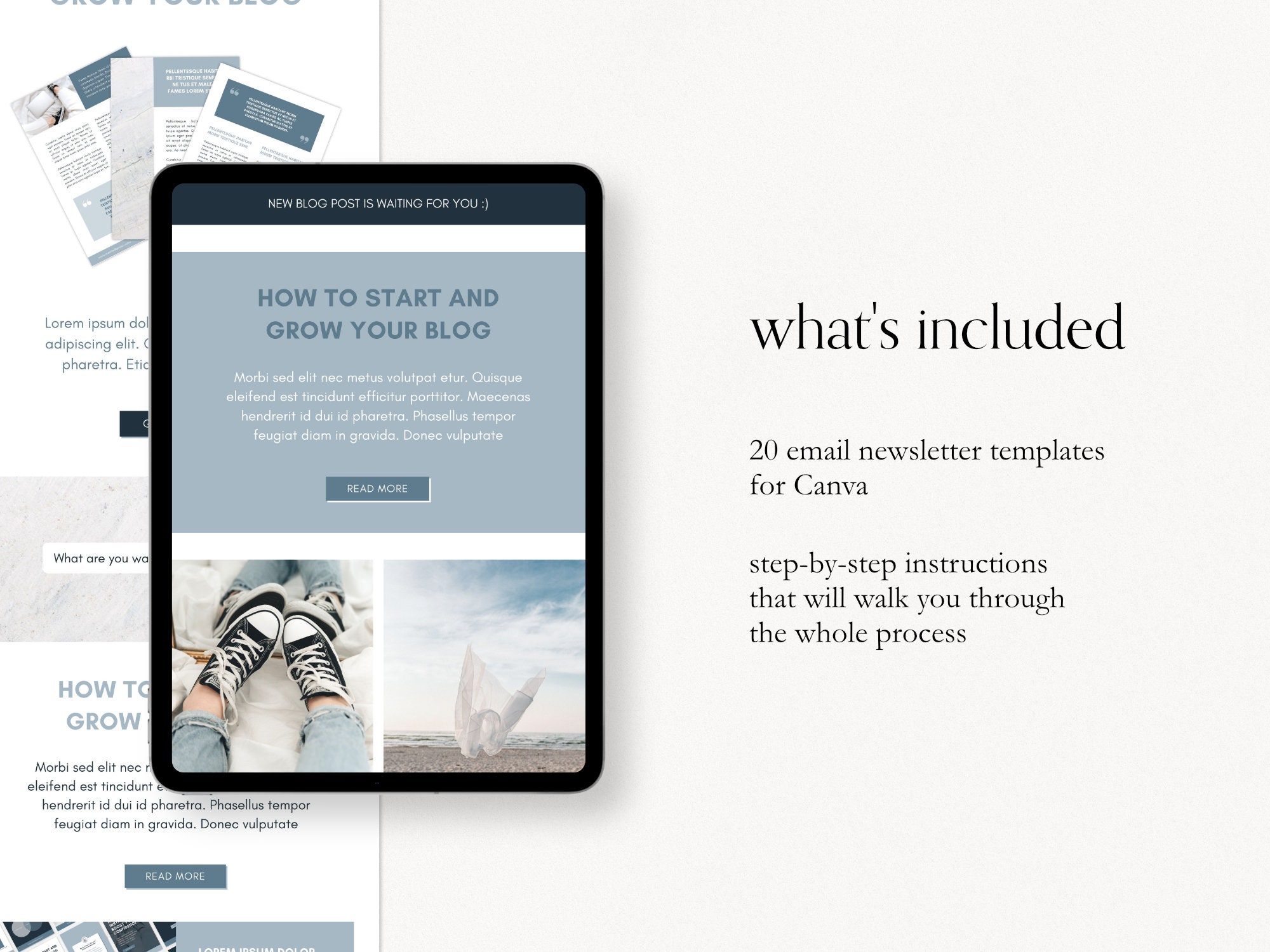 20 Email Newsletter Templates for Canva Email Marketing - Etsy