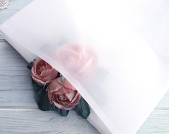 Usukinu (Thin silk) White Japanese fabric pre-starched professional (semi-hard) for silk flower art