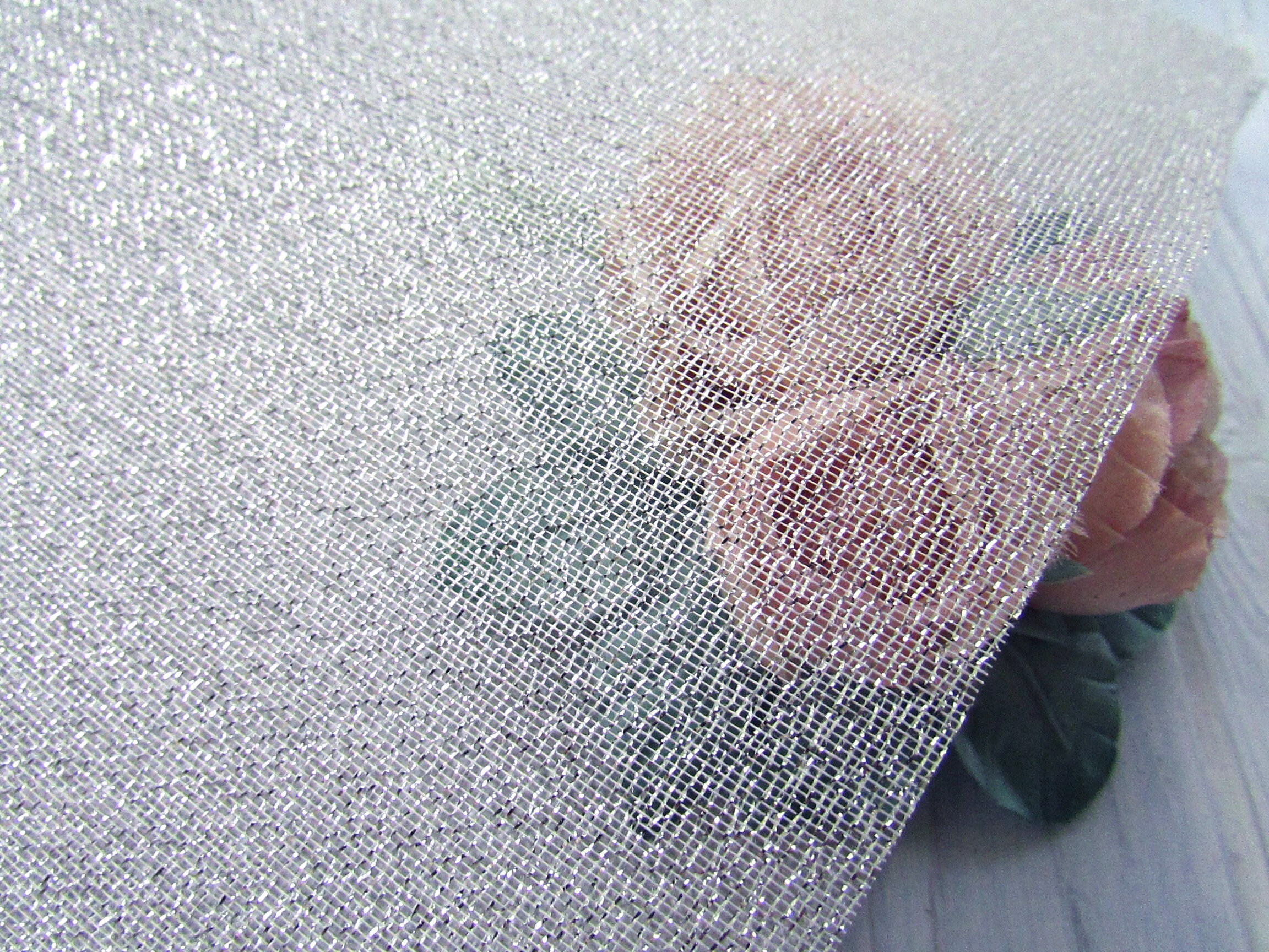 Hanabi Silver Japanese Fabric Prestarched Professional Etsy